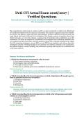 IAAI CFI Actual Exam &ndash; International Association of Arson Investigators &lpar;IAAI&rpar; &ndash; 2026&sol;2027 Academic Year &ndash; Verified Questions and Answers