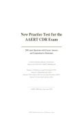 AAERT CDR NEW PRACTICE TEST 2026 &vert; 200 Latest Questions & Answers &vert; Certified Deposition Reporter Exam Prep &vert; Pass Guaranteed - A&plus; Graded&NewLine;&NewLine;