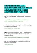 COMPREHENSIVE PREDICTOR EXAM 180&NewLine;COMPLETE STUDY GUIDE 2026