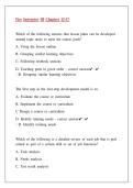 Fire Instructor III Chapters 15&ndash;17 &ndash; Exam Study Guide & Practice Questions &vert; 2026