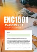 ENC1501 Assignment 3 Semester 2 2026 - Due September 2026