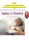 TEST BANK Aging and Society A Canadian Perspectives 8th Edition by Mark Novak&comma; Herbert C&period; Northcott&comma; Karen Kobayashi All Chapters 1 - 20 &emsp;&NewLine;