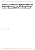 Students With Disabilities CST NYSTCE &lpar;060&rpar; EXAM Questions & Answers &vert; With 100&percnt; Correct Answers graded A&plus; &lpar;updated 2027&rpar; Guaranteed Success&excl;&excl;&NewLine;