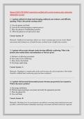 Newest NUR 378 EXAM 3 questions verified with correct answers plus rationales &NewLine;2026&sol;2027 version