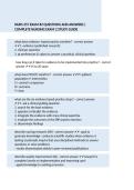 NURS 257 Exam 2 Questions and Answers &vert; Nursing Exam 2 Study Guide 2026&sol;2027&NewLine;