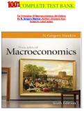 COMPLETE TEST BANK&colon;&NewLine;&NewLine;&NewLine;For Principles Of Macroeconomics&comma; 6th Edition&NewLine;By N&period; Gregory Mankiw &lpar;Author&rpar; &lpar;Answers Key&rpar;&NewLine;Graded A&plus; Latest Update&period;&NewLine;