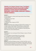 Florida 2-20 Agents License Exam Test Bank &vert; Comprehensive Practice Exam with Verified Questions&comma; Correct Answers and Detailed Rationales &vert; Latest Update 2026&sol;2027 Edition &ndash; Already Graded A&plus;