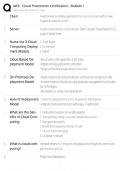 AWS Cloud Practitioner Module 1 &vert; Cloud Concepts Study Guide &vert; CLF-C02 Prep