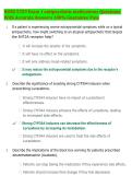 NURS 5359 Exam 1 &ndash; Antipsychotic Medications 2026&sol;2027 &vert; Practice Questions & Comprehensive Psychopharmacology Review &vert; Latest Update
