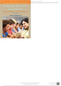 Test Bank For Language Disorders in Children&colon; Fundamental Concepts of Assessment and Intervention 2nd Edition All Chapters - 9780133352023