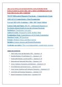 AHA ACLS Final Exam Questions and Answers with Explanation &lpar;Latest 2026 &sol; 2027&rpar;&colon; Most Comprehensive to Pass the Exam&comma; 100&percnt; Verified