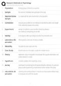 Research Methods in Psychology &vert; A-Level Study Guide &vert; Exam Prep 2025