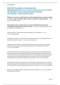 WGU C810 Foundations in Healthcare Data &NewLine;Management2026&sol;2027 Test Exam 180 comprehensive questions &NewLine;&vert;RECENT AND FREQUENTLY MOST TESTED QUESTIONS AND VERIFIED &NewLine;SOLUTIONS&sol;GET IT 100&percnt; ACCURATE&excl;&excl; 2026&excl;&excl; 