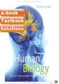 Test Bank &mdash; Human Biology&colon; Concepts and Current Issues&comma; 8th Edition &mdash; Michael D&period; Johnson &mdash; ISBN 9780134042435