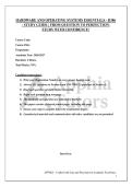HARDWARE AND OPERATING SYSTEMS ESSENTIALS - D386 - STUDY GUIDE &vert; FROM QUESTION TO PERFECTION&vert; STUDY WITH CONFIDENCE&excl;
