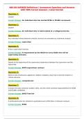 ABA 634 SAFMEDS Definitions &vert; Assessment Questions and Answers&NewLine;with 100&percnt; Correct Answers &vert; Latest Version