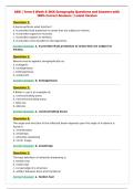 ABD &vert; Term 5 Week 4&colon; MSK Sonography Questions and Answers with&NewLine;100&percnt; Correct Answers &vert; Latest Version