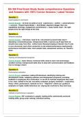BA 350 Final Exam Study Guide comprehensive Questions&NewLine;and Answers with 100&percnt; Correct Answers &vert; Latest Version