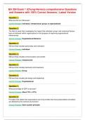 BA 350 Exam 1 &lpar;Chung-Herrera&rpar; comprehensive Questions&NewLine;and Answers with 100&percnt; Correct Answers &vert; Latest Version