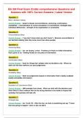 BA 350 Final Exam &lpar;Cobb&rpar; comprehensive Questions and&NewLine;Answers with 100&percnt; Correct Answers &vert; Latest Version