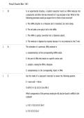 Bio 181 Final Exam WITH ACCURATE QUESTIONS AND ANSWERS &lpar;VERIFIED ANSWERS&rpar; &vert; LATEST &lpar;2026&sol;2027&rpar; UPDATED VERSION &vert; 100&percnt; GUARANTEED PASS &lbrace;JUST RELEASED&rcub;