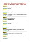 Backflow Tester Exam comprehensive Questions and&NewLine;Answers with 100&percnt; Correct Answers &vert; Latest Version