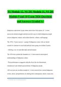 NS Module 12&comma; NS 201 Module 11&comma; NS 201&NewLine;Module 9 and 10 Exam 2026 Questions&NewLine;and Answers Graded A&plus;