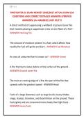 FIREFIGHTER 1C EXAM NEWEST 2026&sol;2027 ACTUAL EXAM 150 &NewLine;QUESTIONS AND CORRECT DETAILED ANSWERS &lpar;VERIFIED &NewLine;ANSWERS&rpar; &vert;A&plus; GRADED&vert;&vert;JUST OUT&excl;&excl;&excl;