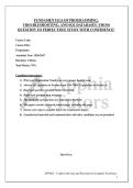 FUNDAMENTALS OF PROGRAMMING&comma; TROUBLESHOOTING&comma; AND SQL DATABASES &vert; FROM QUESTION TO PERFECTION&vert; STUDY WITH CONFIDENCE&excl;