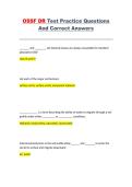 OSSF Design Review Exam &ndash; Practice Questions & Answers