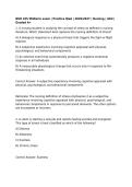 NUR 325 Midterm exam &vert; Practice Q&A &vert; 2026&sol;2027 &vert; Nursing &vert; ASU &vert; Graded A&plus;