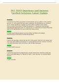FC ATT Professional Technician Exam&NewLine;Questions&NewLine;and Answers Verified Solutions Latest&NewLine;Update