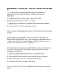 NUR 330 Exam 1 &vert; Practice Q&A &vert; 2026&sol;2027 &vert; Nursing &vert; ASU &vert; Graded A&plus;