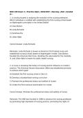 NUR 330 Exam 2 &vert; Practice Q&A &vert; 2026&sol;2027 &vert; Nursing &vert; ASU &vert; Graded A&plus;
