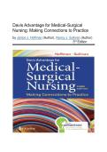 Test Bank - Medical-Surgical Nursing&colon; Making Connections to Practice&comma; 3rd Edition &lpar;Hoffman&comma; 2024&rpar;&comma; Chapter 1-71  Fully Covered 2026&sol;2027
