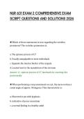 NUR&lowbar;631&lowbar;EXAM&lowbar;2&lowbar;COMPREHENSIVE&lowbar;EXAM&lowbar;SCRIPT&lowbar;QUESTIONS&lowbar;AND&lowbar;SOLUTIONS&period;pdf
