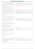 ACCS Lindsey Jones Exam 1 2026&ndash;2027 &vert; Adult Critical Care Respiratory Therapy Practice Questions & Verified Answers &vert; NBRC ACCS Exam Prep
