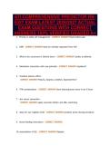 ATI COMPREHENSIVE PREDICTOR RN-&NewLine;EXIT EXAM LATEST 2026&sol;2027 ACTUAL&NewLine;EXAM QUESTIONS WITH CORRECT&NewLine;ANSWERS 100&percnt; VERIFIED GRADED A&plus;