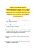 Oregon Forestry Pesticide Applicator &NewLine;Comprehensive Resource To Help You Ace 2026-2027 &NewLine;Exams Includes Frequently Tested Questions With &NewLine;ELABORATED 100&percnt; Correct COMPLETE SOLUTIONS &NewLine;Guaranteed Pass First Attempt&excl;&excl; Current Update&excl;&excl; &NewLine;Instant Download Pd