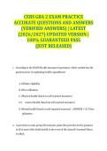 CEBS GBA 2 EXAM PRACTICE ACCURATE QUESTIONS AND ANSWERS &lpar;VERIFIED ANSWERS&rpar; &vert; LATEST &lpar;2026&sol;2027&rpar; UPDATED VERSION &vert; 100&percnt; GUARANTEED PASS &lbrace;JUST RELEASED&rcub;