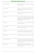 ACCS Adult Critical Care Test 2026&ndash;2027 &vert; Practice Questions & Verified Answers &vert; NBRC Adult Critical Care Respiratory Therapy Exam Prep