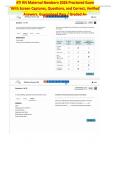 ATI RN Maternal Newborn 2026 Proctored Exam&NewLine;With Screen Captures&comma; Questions&comma; and Correct&comma; Verified&NewLine;Answers&period; Guaranteed Pass &sol; Graded A&plus;