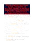 BIO252 - COMPREHENSIVE EXAM&NewLine;REVIEW ACTUAL EXAM ALL&NewLine;QUESTIONS AND WELL ELABORATED&NewLine;ANSWERS TOP RATED VERSION FOR&NewLine;ALREADY A&plus; GRADED HIGHLY&NewLine;RECOMMENDED &vert;NEW AND REVISED