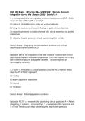 NUR 400 Exam 1 &vert; Practice Q&A &vert; 2026&sol;2027 &vert; Nursing Concept Integration Across the Lifespan &vert; ASU &vert; Graded A&plus;