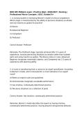 NUR 405 Midterm exam &vert; Practice Q&A &vert; 2026&sol;2027 &vert; Nursing &vert; Professional Nurse Concepts &vert; ASU &vert; Graded A&plus;
