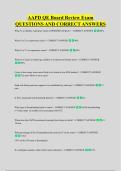 AAPD QE Board Review Exam &NewLine;QUESTIONS AND CORRECT ANSWERS