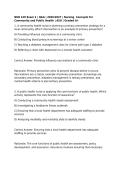 NUR 410 Exam 2 &vert; Q&A &vert; 2026&sol;2027 &vert; Nursing  Concepts for Community and Public Health &vert; ASU &vert; Graded A&plus;