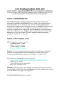 Intuit Bookkeeping Exam &lpar;2026&ndash;2027&rpar; &ndash; Bookkeeping & QuickBooks Online &vert; Verified Questions with Correct Answers & Rationales