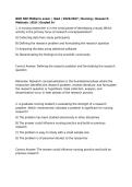 NUR 500 Midterm exam &vert;  Q&A &vert; 2026&sol;2027 &vert; Nursing &vert; Research Methods &vert; ASU &vert; Graded A&plus;