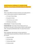 CompTIA Security&plus; CertMaster CE &vert; Complete Practice &NewLine;Questions&comma; Correct Answers & Detailed Rationales &lpar;2026&sol;2027&rpar; 